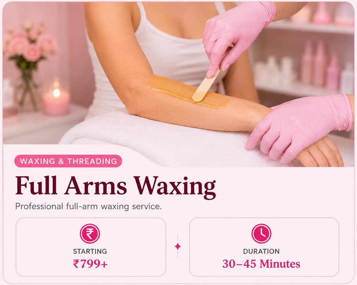Full Arms Waxing